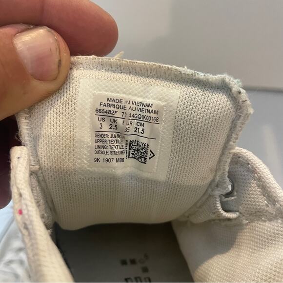 Converse All Star High Top Polka Dot Women’s Size 5 Shoe - Picture 6 of 6